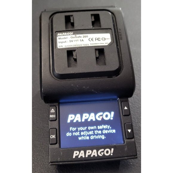 PAPAGO GoSafe 200 Black Full HD Dash Cam Car DVR Dashboard Camera Video Recorder - Picture 1 of 6